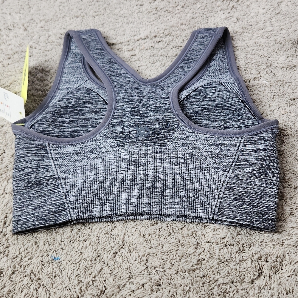 Women's Seamless Medium Support Racerback Midline Sports Bra - All In Motion XS - Picture 2 of 8